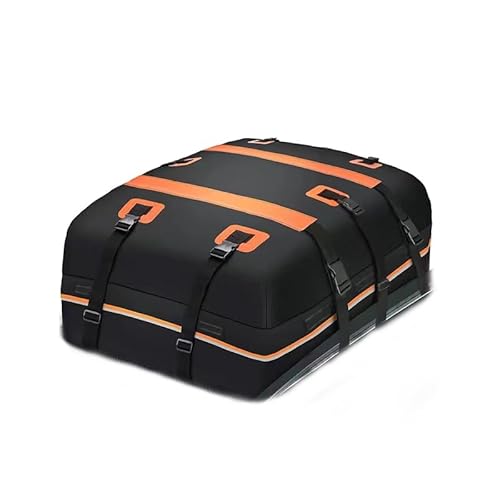 Auto Dachbox für Peugeot Landtrek Double Cab 2020-2023, Dachtasche Wasserdicht Dachgepäckträger Tasche Dachkoffer mit Anti Rutsch Matte Gepäckbox Auto Zubehör,A von LANKEKE
