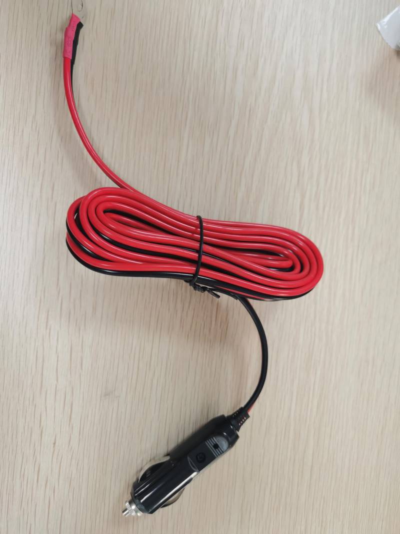 LANMINGLEL Auto-Zigarettenanzünder mit O Ring Terminal 12 V-24 V Zigarettenanzünder Auto Stecker Verlängerungskabel mit 15 A Sicherung für Auto Inverter Luftpumpe elektrische Tasse und DIY 16AWG 10 FT von LANMINGLEL