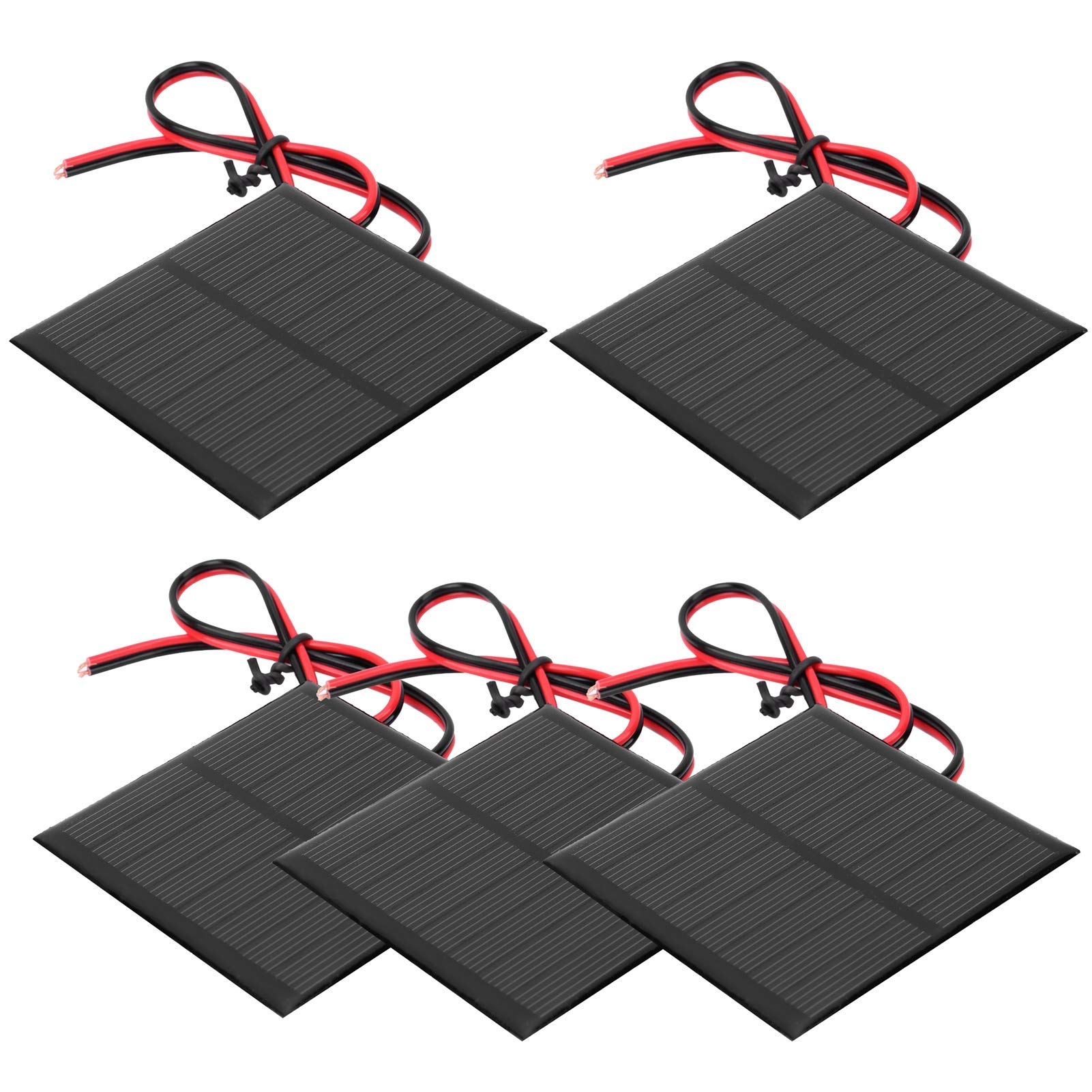 LANTRO JS Mini Solarpanel DC 4V 160mA Mini Solar Panel Zellen für Sonnenenergie und Heimwerken von LANTRO JS