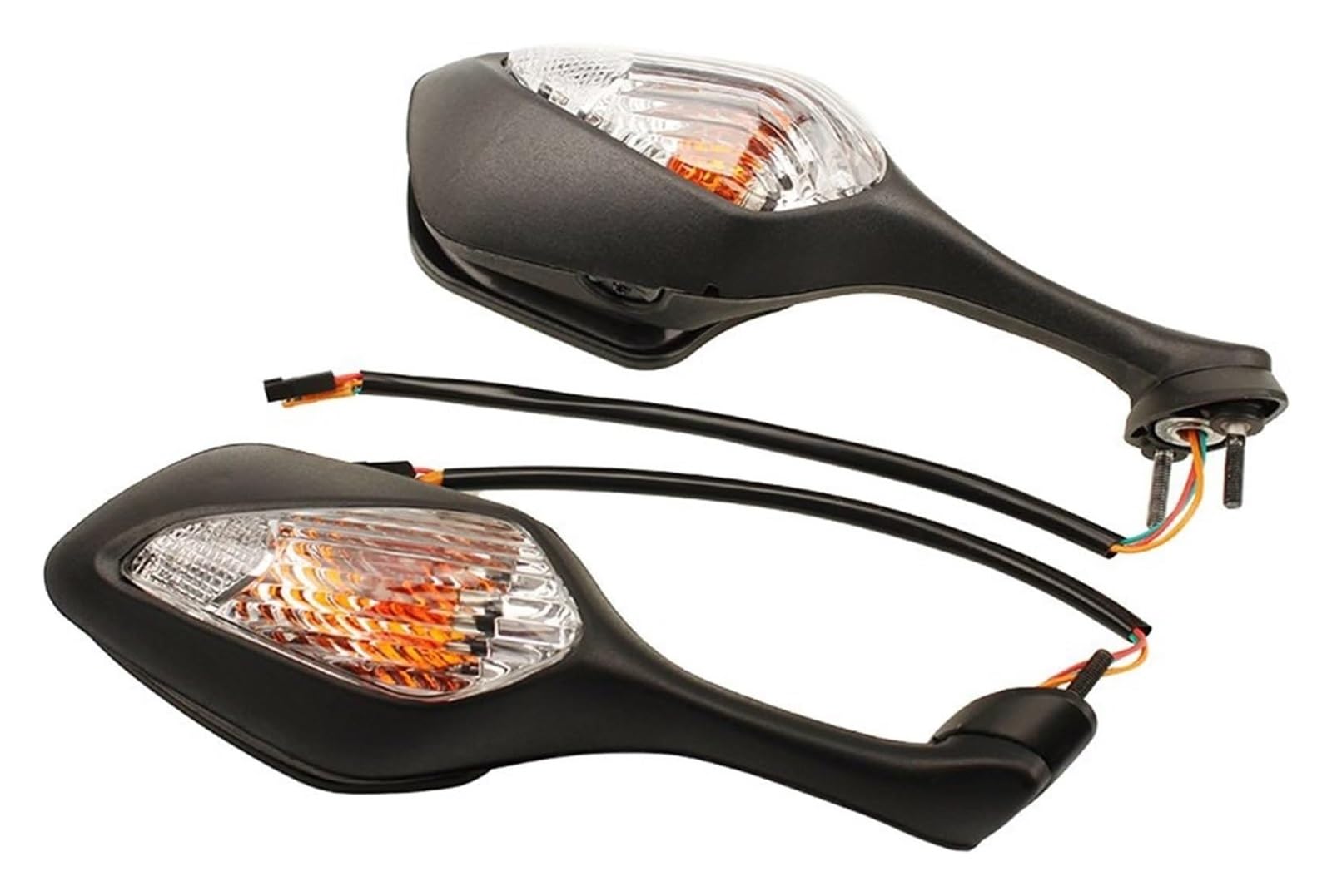 Für CBR1000RR CBR 1000RR 1000 RR 2008 2009 2010 2011 2012 Motorrad Rückansicht Rückansicht Außenspiegel Signal Licht Motorrad Rückspiegel(Not foldable) von LAPPGNGFYA