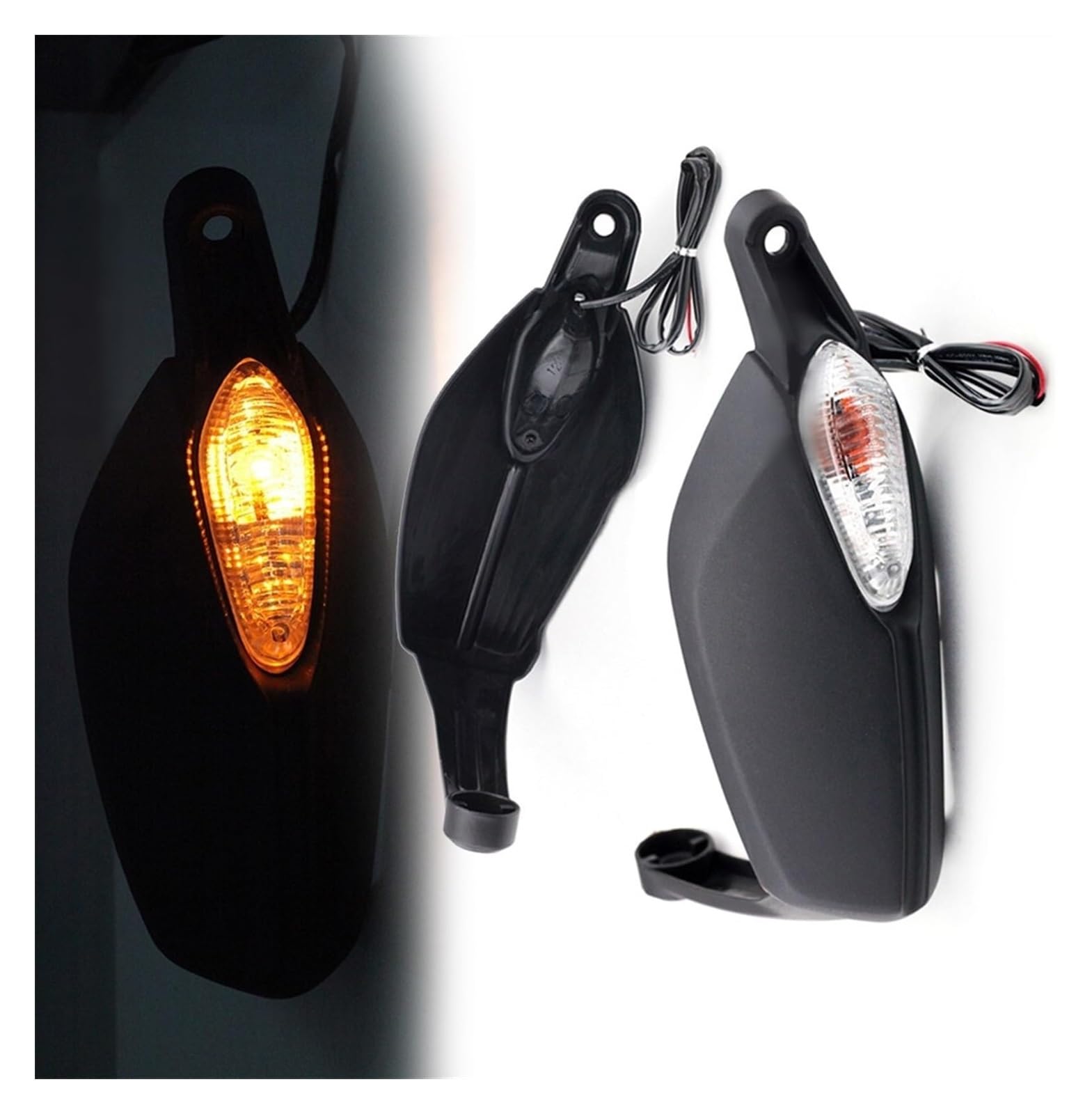 LAPPGNGFYA Motorrad Handschutz Für D&ucati Für Hyperstrada 820 821 2013 2014 2015 Handschutz Mit Leichtem Motorrad-Seitenhandschutz-Lenkerschutz(Left and Right) von LAPPGNGFYA