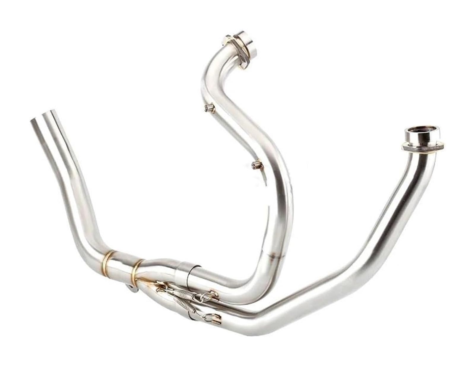 Motorrad-Endschalldämpfer Für T&RANSALP 650 XL650V XL 650 V XL650 2000-2007 Auspuff Flucht Schalldämpfer Header Verbindungsrohr Motorrad Auspuff Endschalldämpfer von LAPPGNGFYA