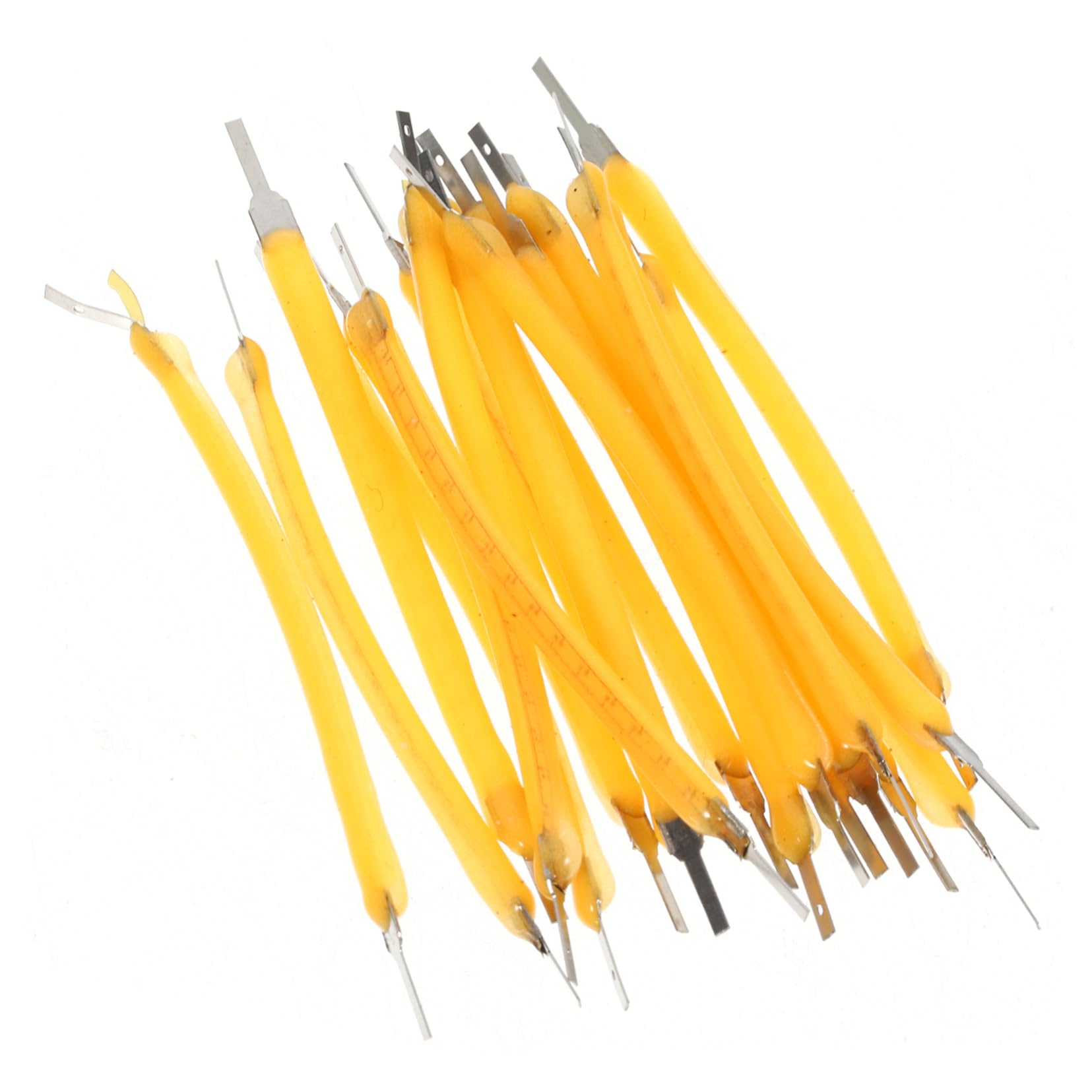 LAPYAPPE 20st Die Glühbirne Mini-led-leuchten Led-glühbirne Flexible Filament-led Led-glühfaden Rote Glühbirne Dimmbare Glühbirne Wiederaufladbare Glühbirne Led-filament Reparieren Yellow von LAPYAPPE