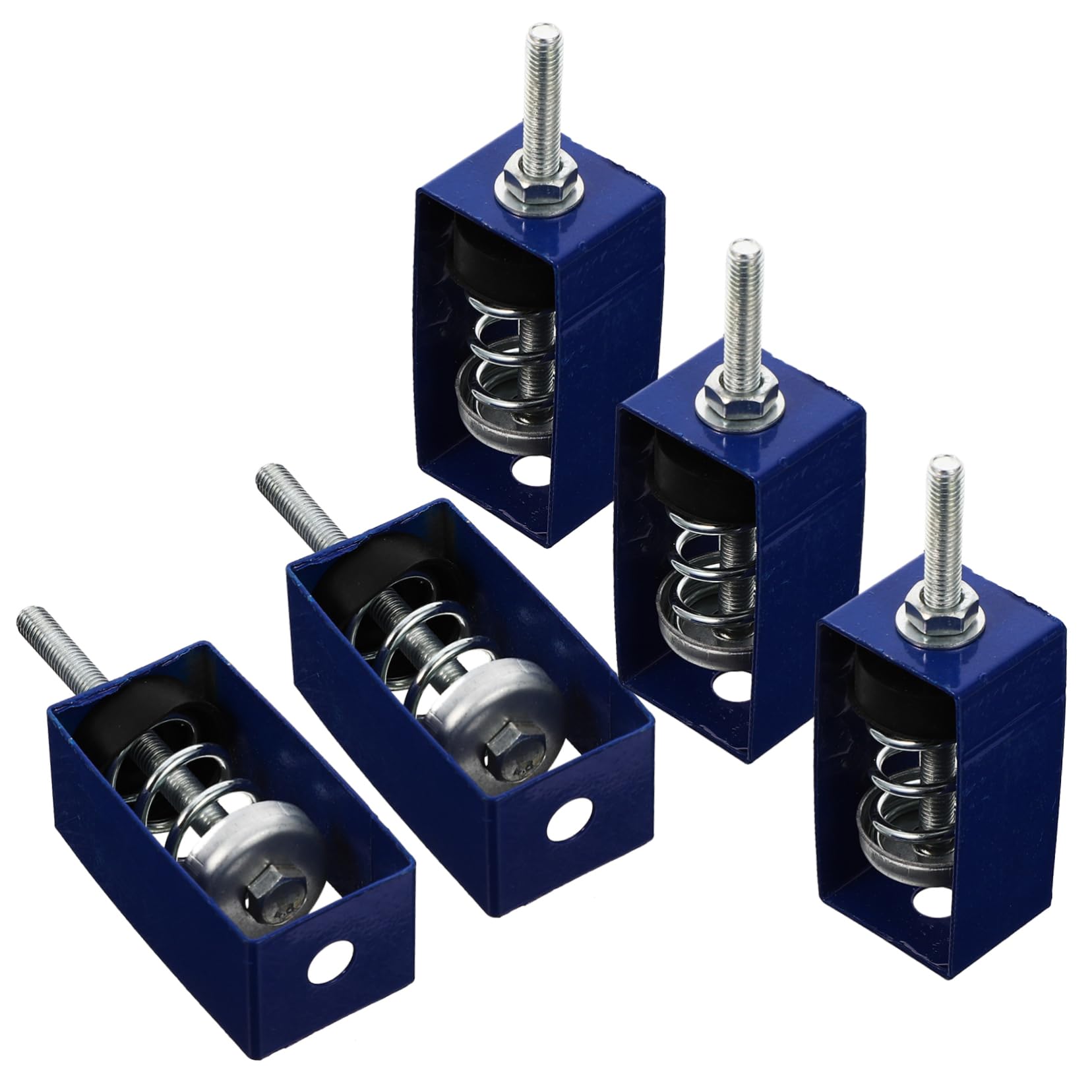 LAPYAPPE 5 Pcs Federschockdämpfer Einstellbarer Luftschlauch Für Kompressorvibrationen Isolation Reittiermontage Tragbarer Luftkühler Mobile Klimaanlage Autoabsorber Sprung Dämpfung von LAPYAPPE