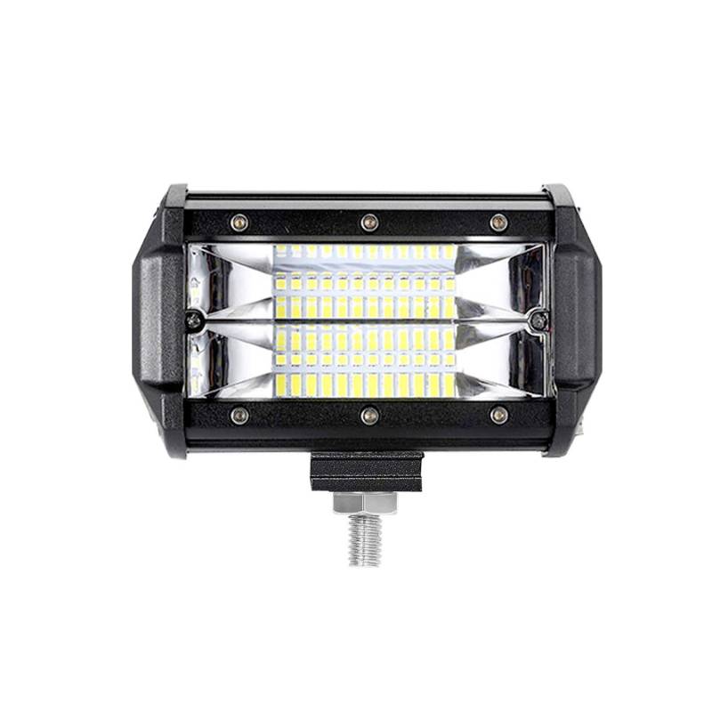 LARS360 2 x 72W Zusatzscheinwerfer LED Offroad Scheinwerfer - Arbeitslicht Arbeitsscheinwerfer 10800LM 10-30V 6000K Wasserdicht IP67 (2 x 72W) von LARS360