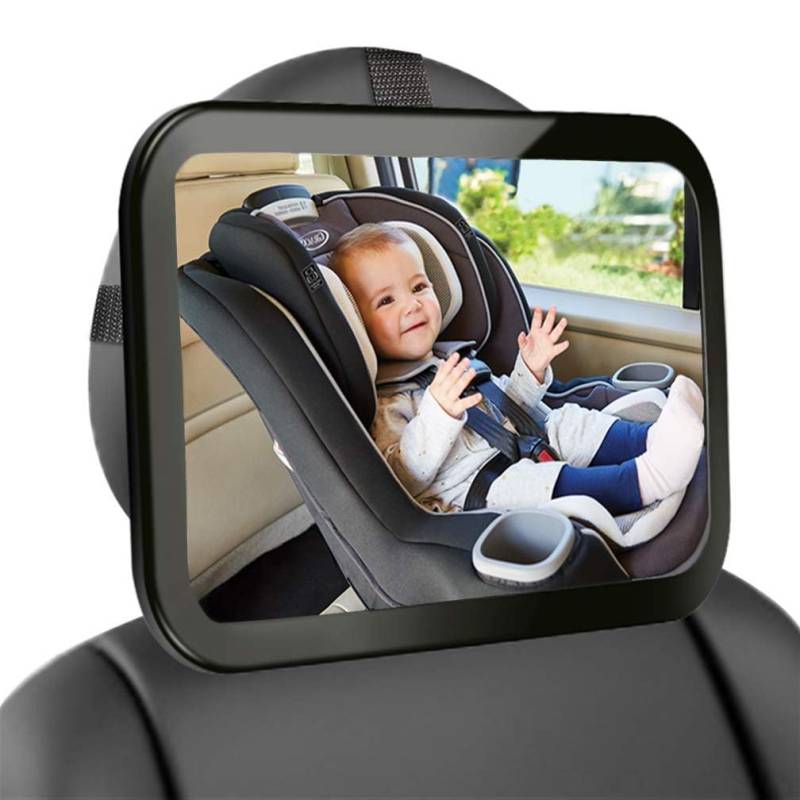 LARS360 Babyautospiegel Baby Spiegel Auto baby Rückbank Auto-Rückspiegel für Kindersitz und Babyschale, 360° Schwenkbar, Autospiegel Baby Rücksitz von LARS360