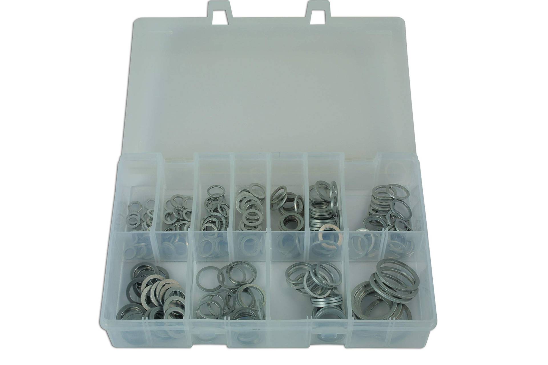 Connect Consumables 31896 Assorted Aluminium Washers Box 260pc von Laser