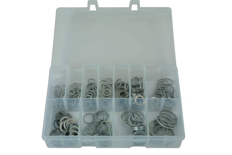 Connect Consumables 31896 Assorted Aluminium Washers Box 260pc von Connect Consumables