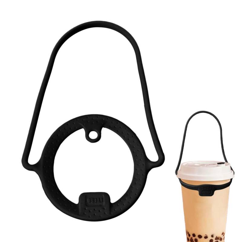 LATAFA Paracord-Gurt für Wasserflasche, rutschfester Kaffeebechergurt, Becherhalter für Sport, Fitnessstudio, Wandern, Camping, Wandern, Wasserflaschenhalter, Silikonband für Wasserflaschenhalter von LATAFA