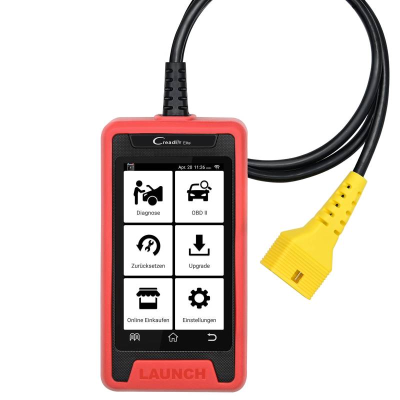 LAUNCH CRE Euro3 OBD2 Diagnosegerät Tiefe Diagnose Aller Steuergeräte +31 Service Funktionen für 3 Automarken oder 3 Servicefunktionen für alle Marken Aktivtest Codierung Grundeinstellung von LAUNCH