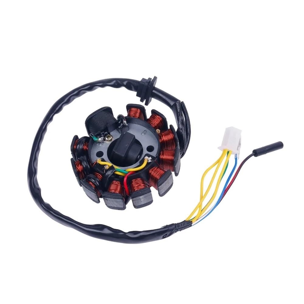 Für Glixal GY6 125cc 150cc 11 Spulen Magneto Lichtmaschine Stator Für Roller Moped 152QMI 157QMJ Motor (4+2) Magneto Generator Stator Spule von LAUTIE