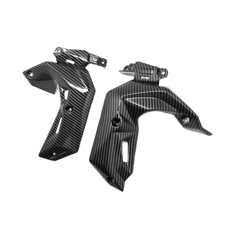 Motorrad Carbon Fiber Links Rechts Seite Kühler Abdeckung Panel Verkleidung Gugel Für Ka&wasaki Z650 2017 2018 2019 von LAUTIE