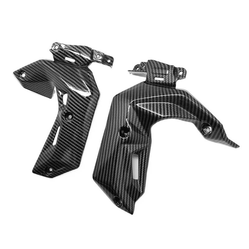 Motorrad Carbon Fiber Links Rechts Seite Kühler Abdeckung Panel Verkleidung Gugel Für Ka&wasaki Z650 2017 2018 2019 von LAUTIE