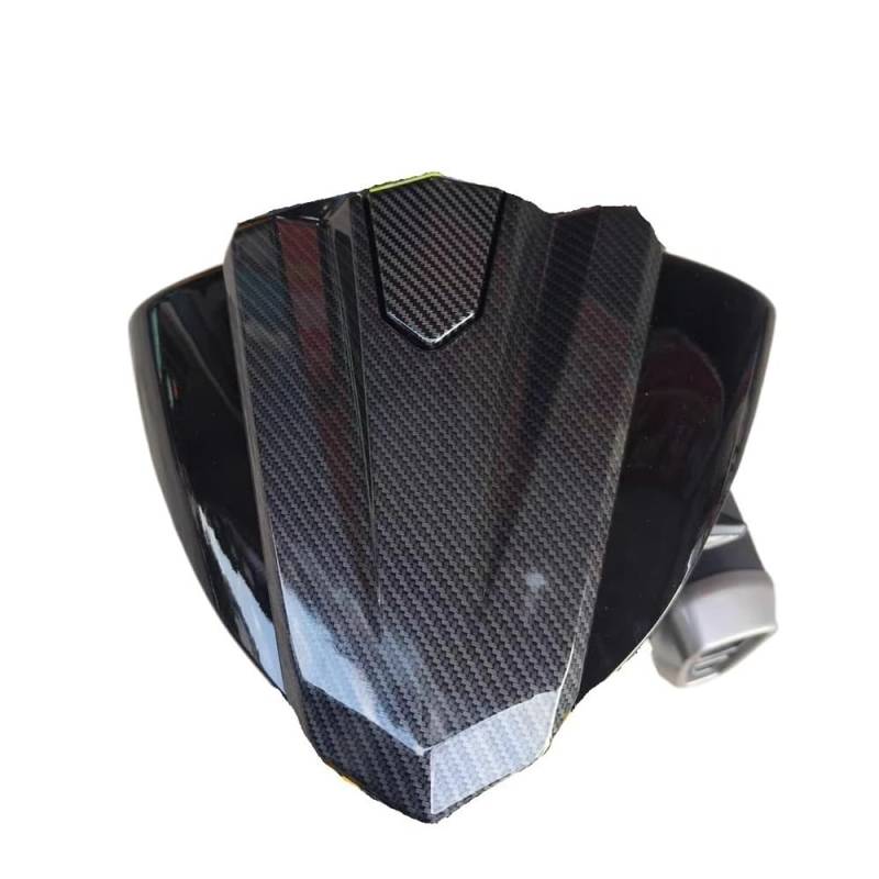 Motorrad Rücksitzbe Für CF&Moto 450 SR CF450SR 2022 2023 450SR Sitzbezug Schwanz Gugel Buckel Verkleidung Motorrad Teile Hinten Passagier Sozius Solo Schwarz Zubehör von LAUTIE