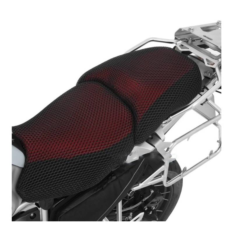 Motorrad Sitzkissenbezug Motorrad Anti-Slip Mesh Stoff Sitzbezug Wasserdichtes Kissen Für R1200GS R 1200 GS ADV Adventure R1250GS R1250 GS von LAUTIE