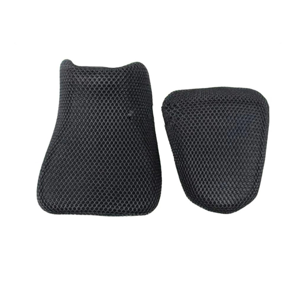 Motorrad Sitzkissenbezug Motorrad Atmungsaktive Sitzkissen Abdeckung Schutzfolie Sonnenschutz Mesh Pad Schutz Für QJ&Moto QJ SRT750 500 SRT 750 von LAUTIE