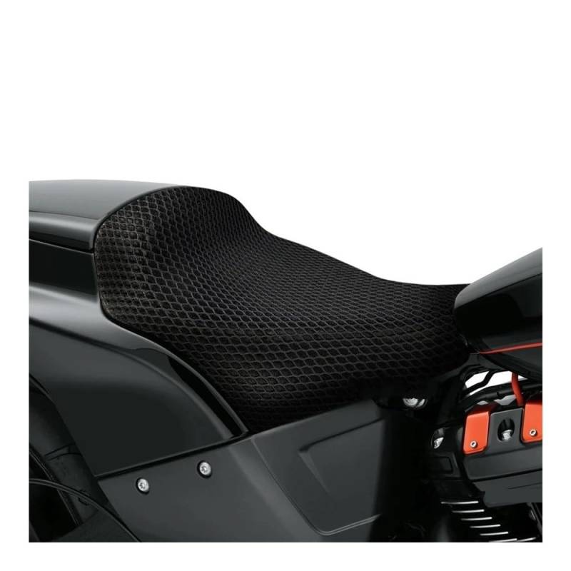 Motorrad Sitzkissenbezug Sitzbezug Motorradsitzschutzkissen Atmungsaktiver Wabenschutz Luftstrom-Mesh-Sitzbezug Für FXDR 114 FXDR114 2019- von LAUTIE