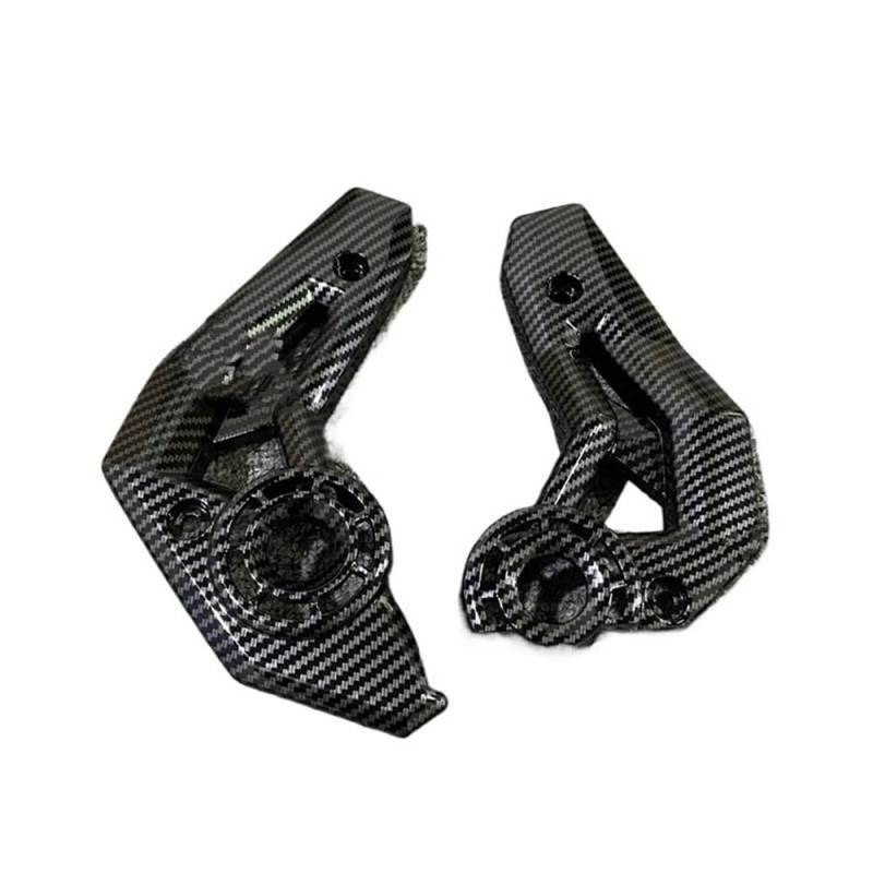 Motorrad Verkleidung Kit Carbon Faser Farbe Karosserie Schwanz Seite Panel Abdeckung Für Ka&wasaki Z650 NI&nja 650 2017-2021 ZR650 ER650 ABS von LAUTIE