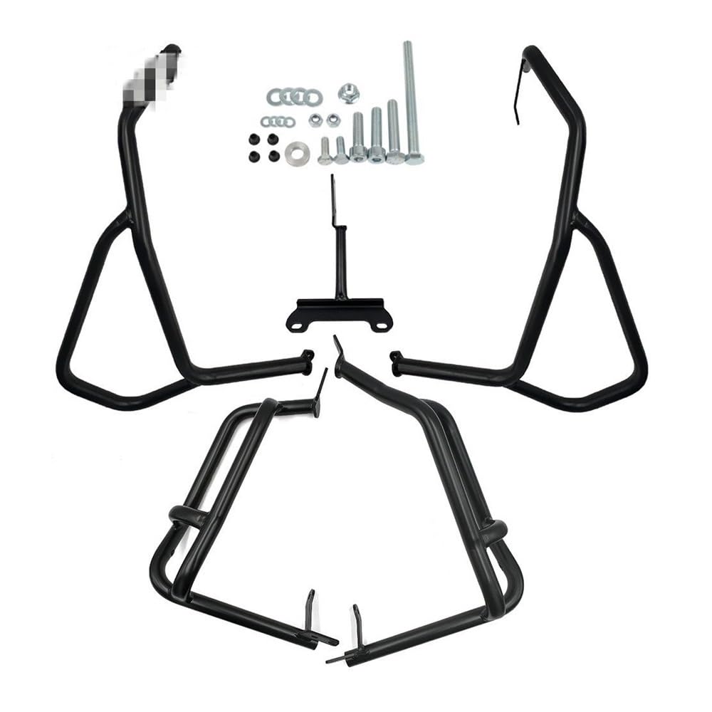 Motorrad Zubehör Stoßfänger Für NT1100 NT 1100 2022 2023 Motorrad Oberen Und Unteren Motor Tank Schutz Crash Bar Verkleidung Schutz Stoßstange Protector von LAUTIE