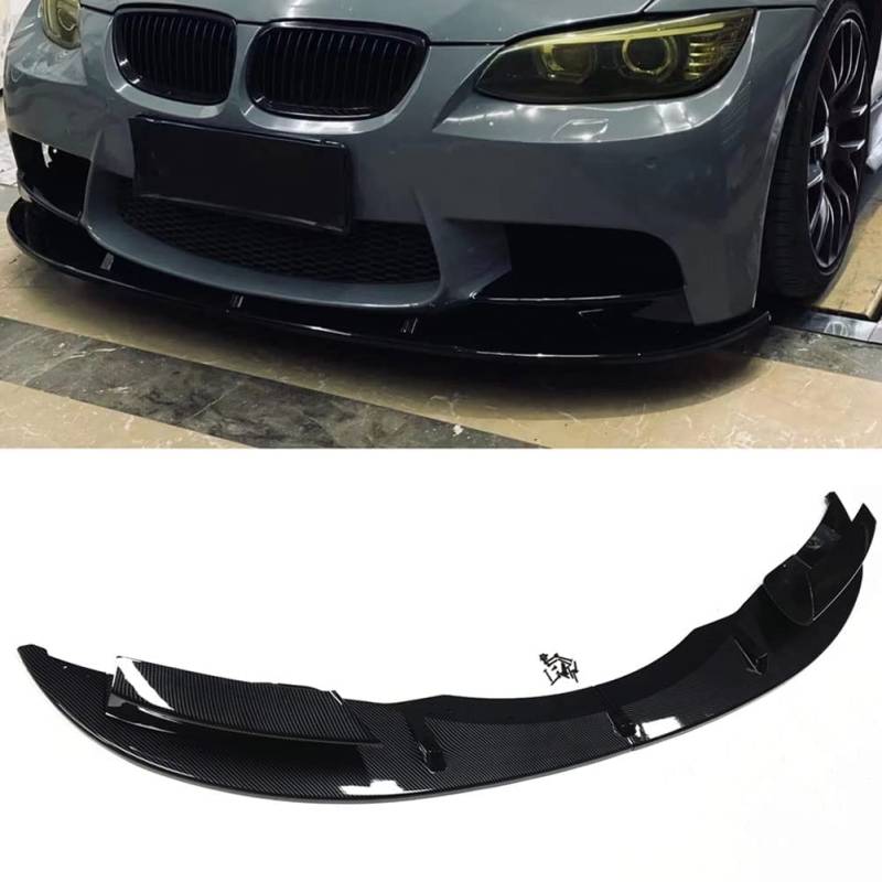 Auto Frontspoiler Lippe für BMW E90 E92 E93 M3 2009-2013, ABS Frontstoßfänger Lip Chin Spoiler, Frontleiste Frontschaufel Diffusor Frontstoßfänger Autozubehör Body Kit von LAXIL