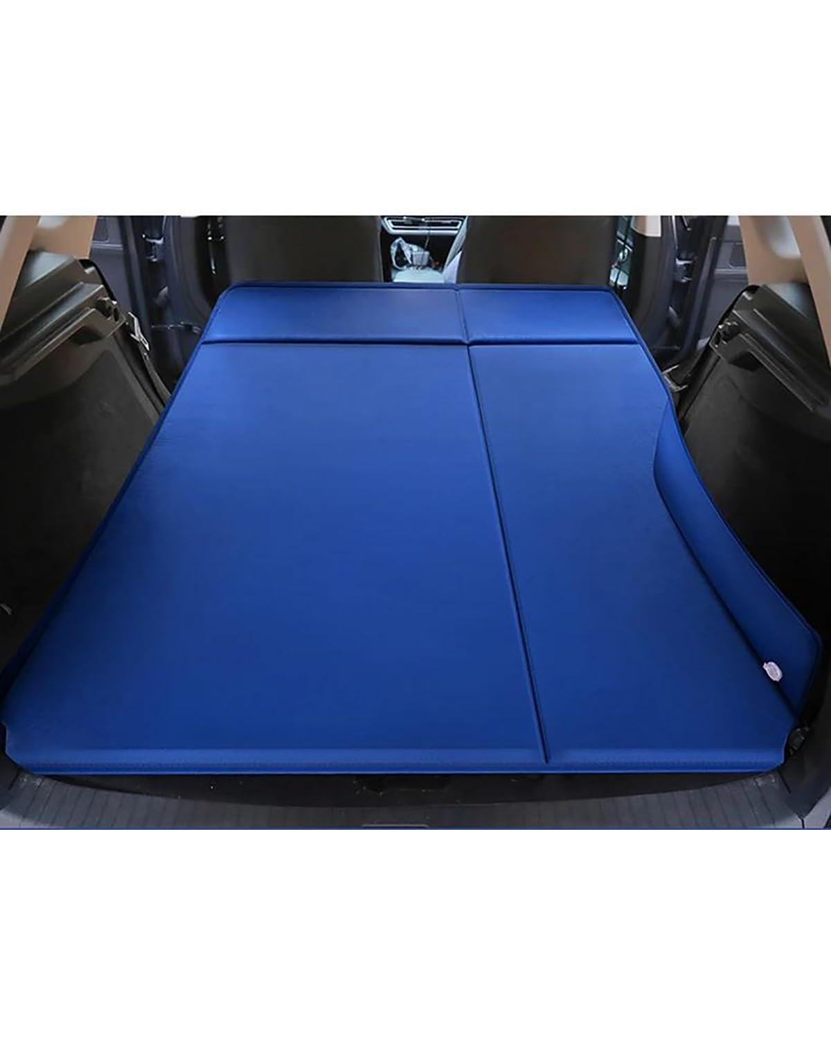 Auto Luftmatratze Aufblasbares Bett Reise Aufblasbare Matratze Autobett Für Camping Coche Zubehör Luftmatratze Rücksitz Luftbett Kofferraum Auto Matratze(Blue) von LAYYSD