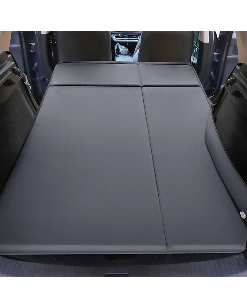 Auto Luftmatratze Auto Automatische Aufblasbare Matratze Reise Bett SUV Hinten Schlafen Matte Klapp Kofferraum Universal Auto Matratze(Gray-01) von LAYYSD