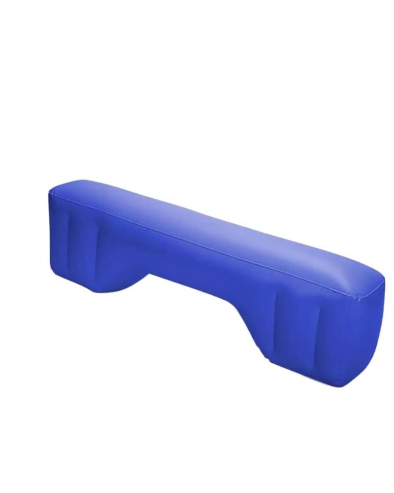 Auto Luftmatratze Auto Matratze Lücken Pad Für Rücksitz Air Couch Schlafen Rest Aufblasbare Bett Reisen Auto Bett Lücke Stecker Auto Innen Zubehör Auto Matratze(Blue) von LAYYSD