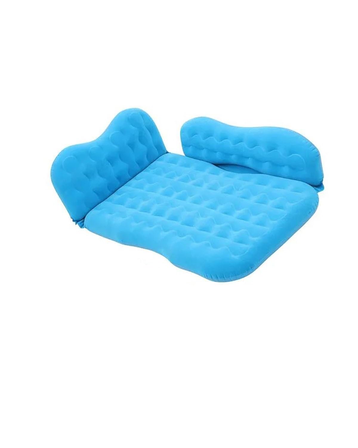 Auto Luftmatratze Auto Reisebett Luftmatratze Aufblasbare SUV Automatische Rücksitz Schlafen Bett Outdoor Kissen Camping Aufblasbare Sofa Zubehör Auto Matratze(Blue) von LAYYSD