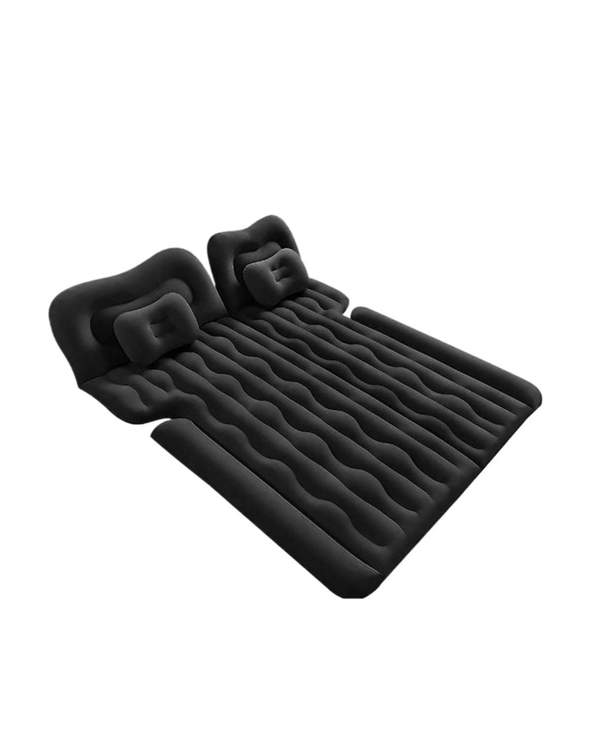 Auto Luftmatratze Auto-Reisebetten Aufblasbare Luftmatratze Schlafbett Faltbar Selbstfahrendes Kissen Tour Camping-Pad Sofa-Zubehör Auto Matratze(Black A) von LAYYSD