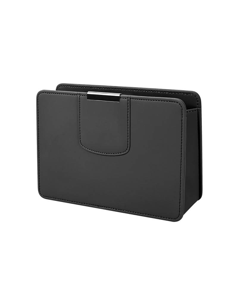 Gepäcknetz Auto Aufbewahrungsbox Für Autositze Mit Magnetverschluss Für Fahrzeugaufbewahrungsbedarf Für Phaeton Für Jetta Für Passat Für Bora Polo Lavida Kofferraum Organizer(Black) von LAYYSD