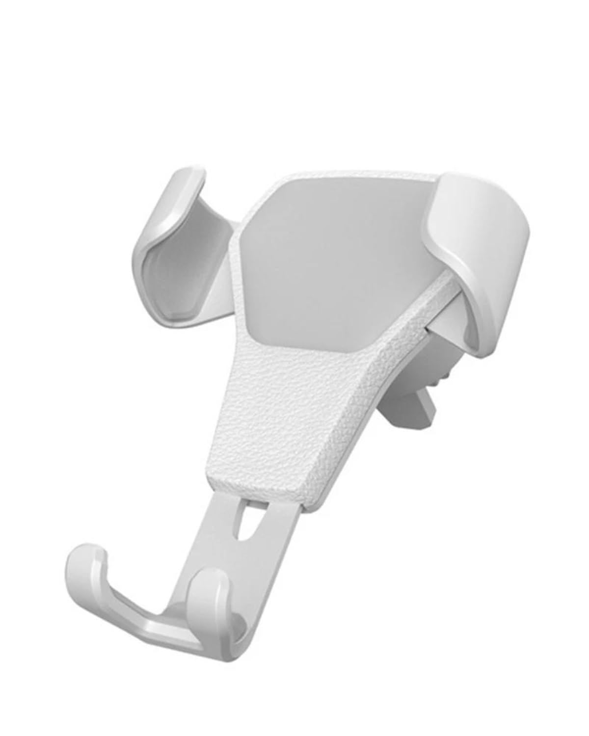 Handyhalterung Für Handy Air Vent Clip Montieren Alle Handy Stehen Smartphone GPS Unterstützung Für Samsung Kfz Handy Halterung(1-White) von LAYYSD