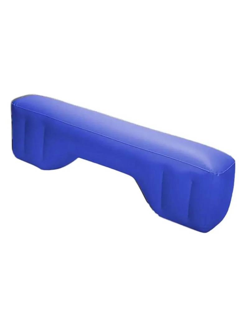 LAYYSD Auto Luftmatratze Auto Reise Aufblasbare Matratze Luftbett Für Reisen Camping Abenteuer Hinten Abstand Pad Polsterung Aufblasbare Pedal Auto Matratze(Blue) von LAYYSD