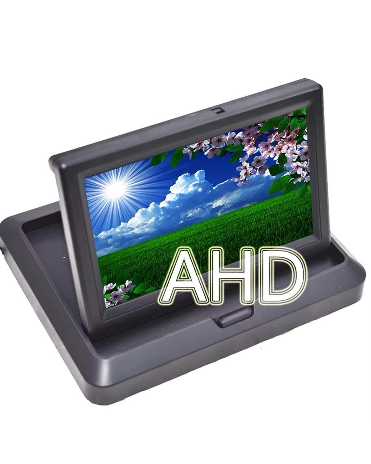 Rückfahrkamera 5 Zoll AHD Auto Monitor 1920 * 1080P Faltbare High Definition Für Sternenlicht Nachtsicht Fahrzeug Rückansicht Kamera Reverse Kamera hinten von LAYYSD