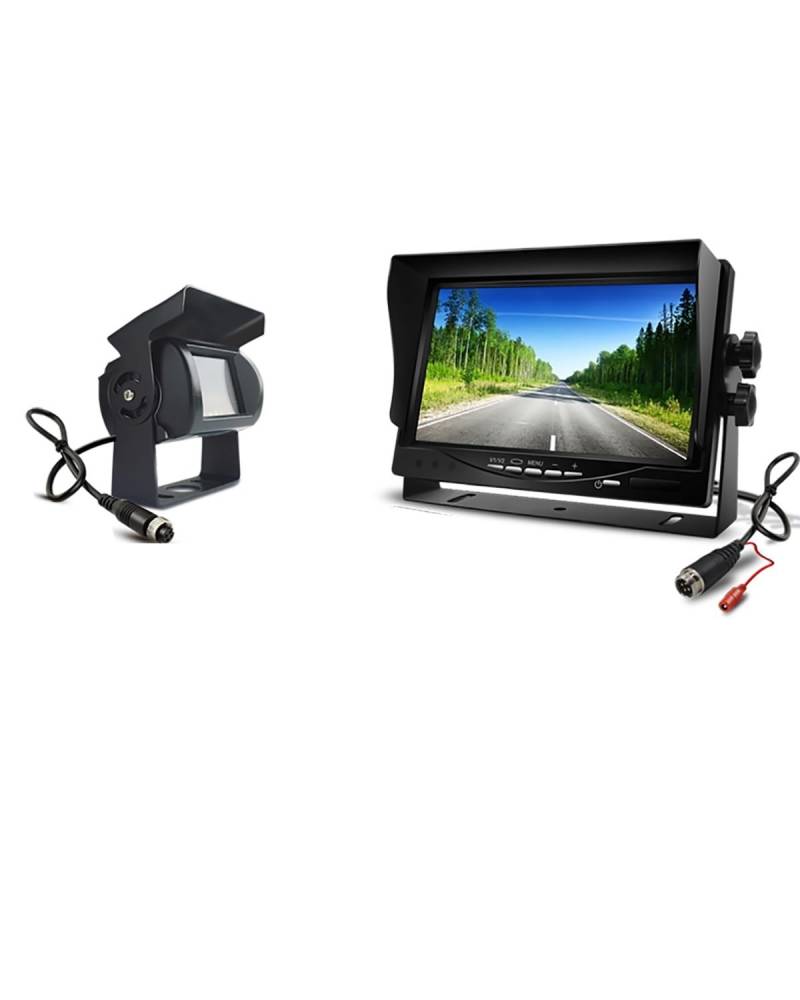 Rückfahrkamera Fahrzeug IR Backup Reverse Kamera 4-pin Stecker Auto 7 "LCD Farbe Rückansicht Monitor Für Bus LKW RV Anhänger Pickups RV LKW Va Kamera hinten(Ordinary Installation) von LAYYSD