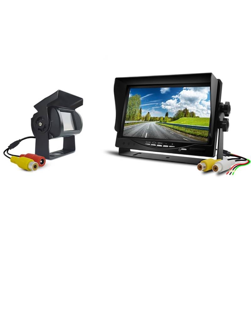 Rückfahrkamera Fahrzeug IR Backup Reverse Kamera 4-pin Stecker Auto 7 "LCD Farbe Rückansicht Monitor Für Bus LKW RV Anhänger Pickups RV LKW Va Kamera hinten(Standard Installation) von LAYYSD