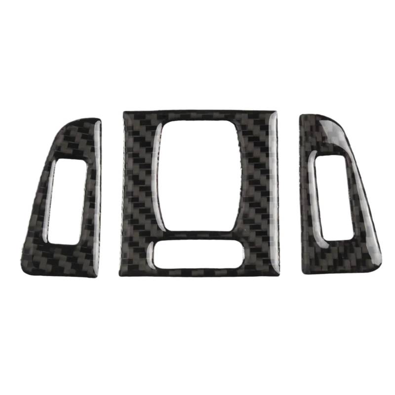 LBBJHVA 3PCS Dekoration Abdeckung Trim Teil Zubehör Carbon Faser Material for BMW 3 4 for Serie for 3GT F30 f31 for F32 F34 13-18 Innen von LBBJHVA