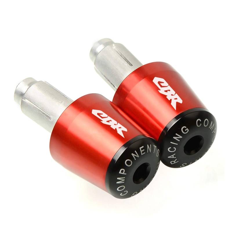 22MM Lenker Handgriffe Lenker Endkappenabdeckung for Hon&d*a CBR600RR CBR954RR CBR1000RR CBR500R CBR250RR CBR 600 954 1000 RR Lenkerschieberstopfen(Rosso) von LBLIRESP