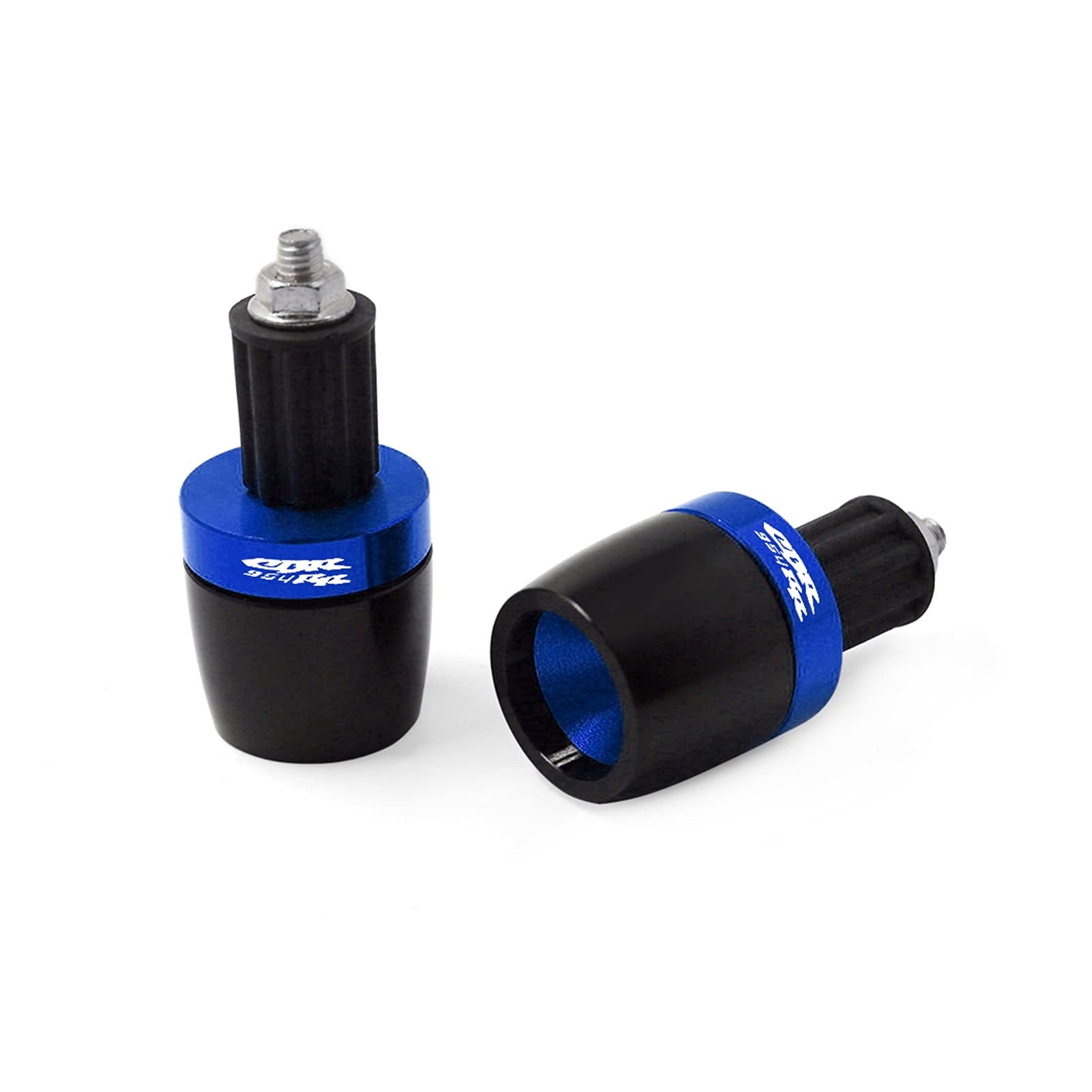 7/8 "Motorrad Universal Lenker Lenkergriffe Enden Gegengewicht Cap Plug Slider for Hon&d*a CBR954RR CBR 954 RR CBR954 RR Lenkerschieberstopfen(Blu) von LBLIRESP