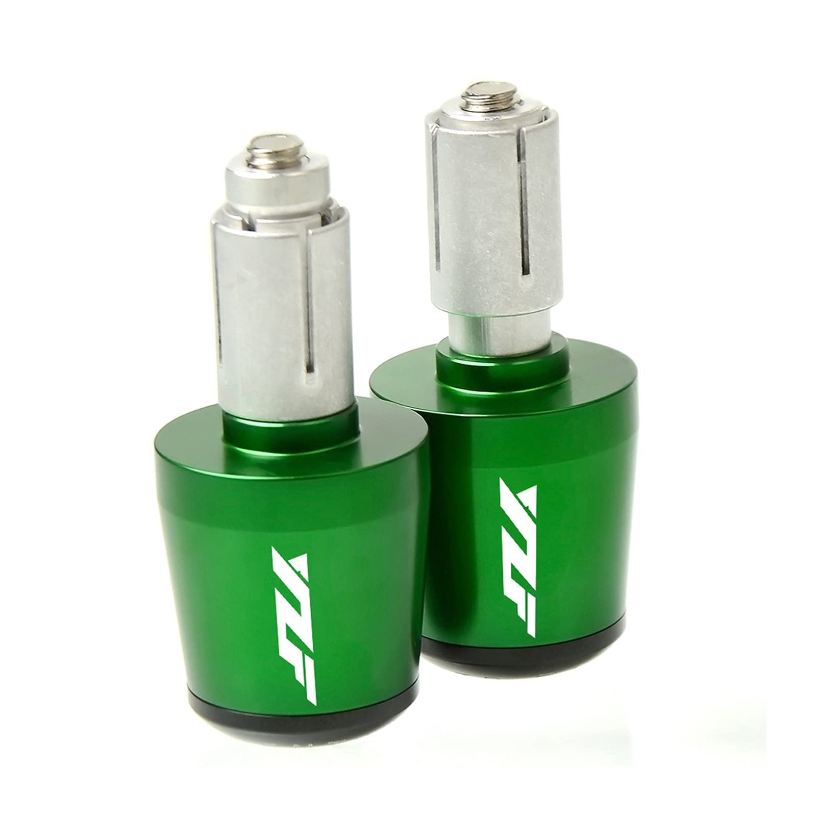 Accessoires De Moto 7/8 "22 MM Poignées De Guidon Poignée Embout De Barre Pour Ya*ma&ha YZF R1 YZF R6 YZFR6 YZF R125 YZFR15 R25 YZF Lenkerschieberstopfen(Green) von LBLIRESP