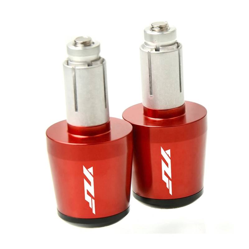 Accessoires De Moto 7/8 "22 MM Poignées De Guidon Poignée Embout De Barre Pour Ya*ma&ha YZF R1 YZF R6 YZFR6 YZF R125 YZFR15 R25 YZF Lenkerschieberstopfen(Rosso) von LBLIRESP