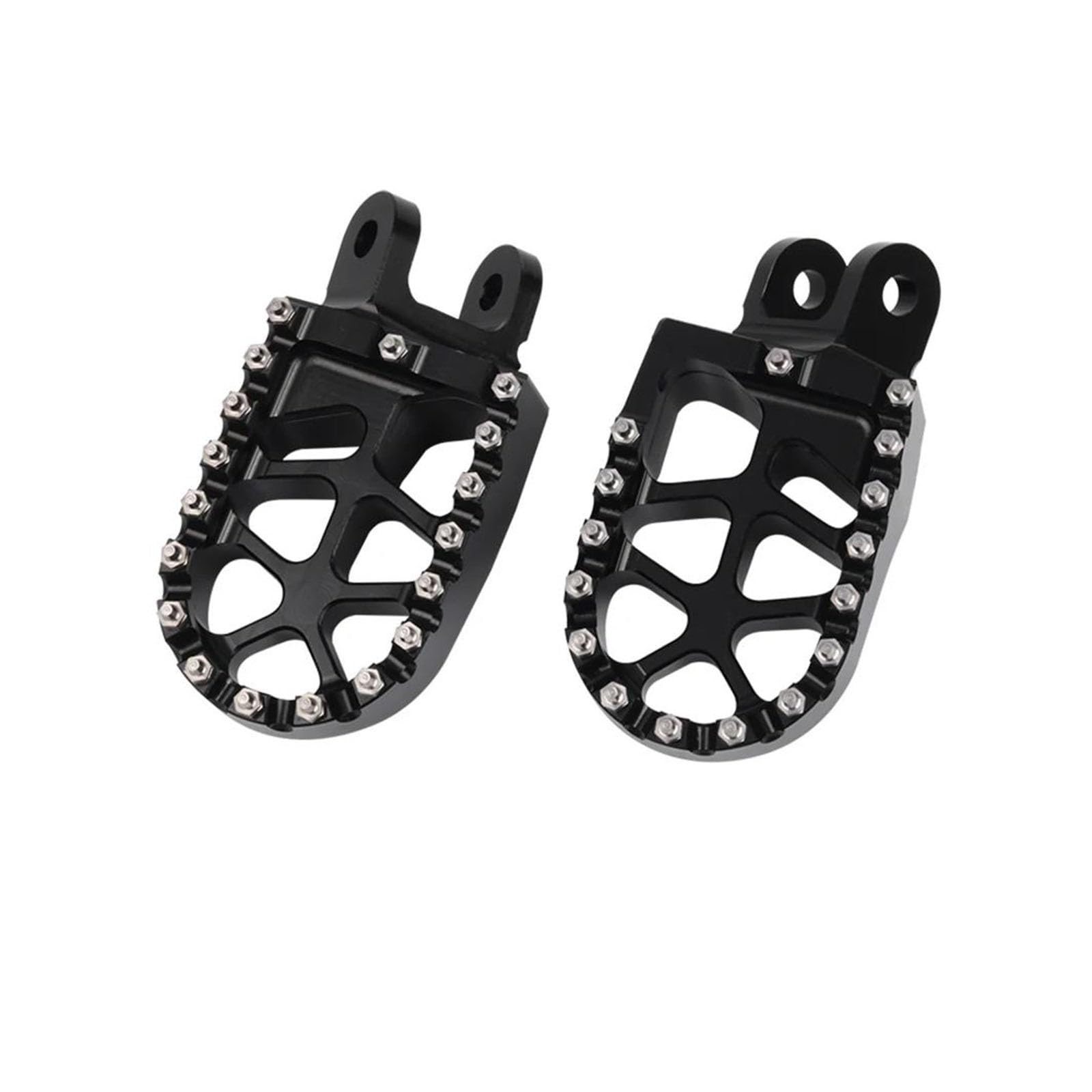 LBLIRESP Für Hon&d*a CR80R CR80RB 1996-2002 CR85R CR85RB 2003-2007 Motorrad Fußstütze Fußrasten Pedal(Nero) von LBLIRESP