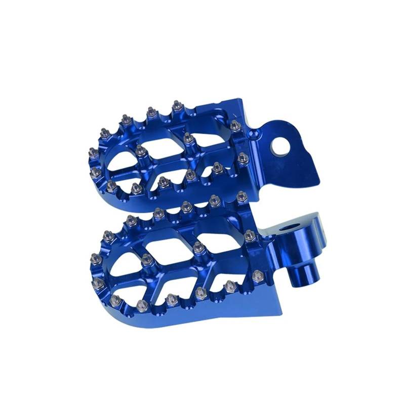 Für Husqvar-&na TE FE FC125 250 300 350 400 450 501 TC 65 85 125 FS450 Motorrad Fußstützen Pegs Pedale(Blu) von LBLIRESP