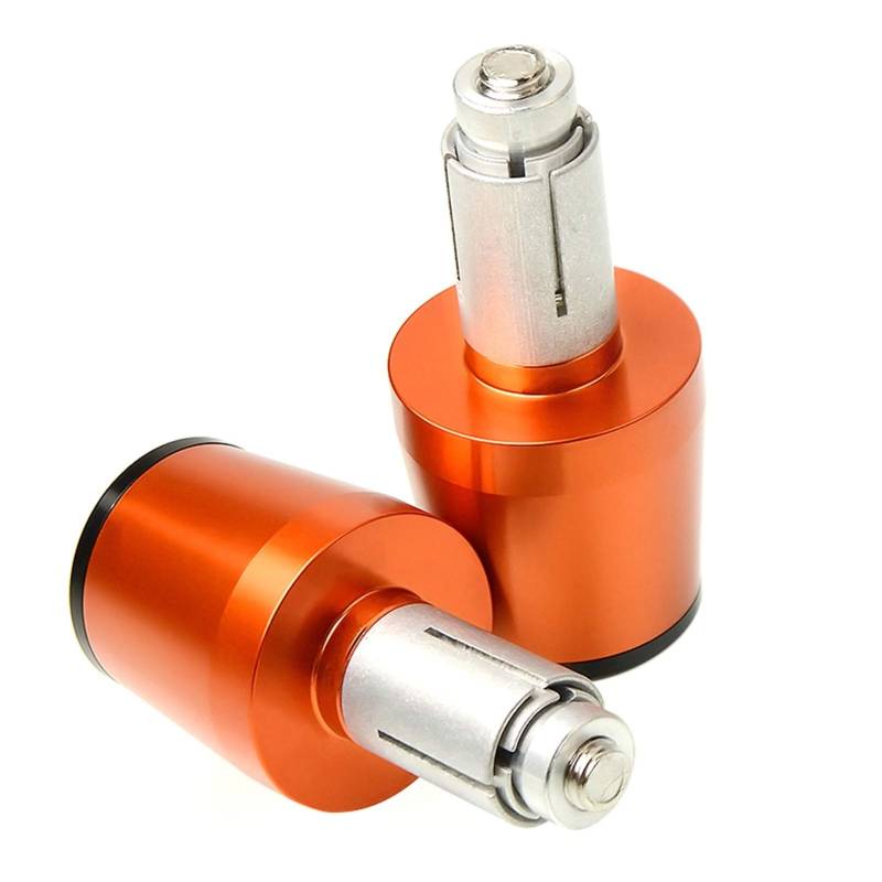 Motorrad CNC 7/8 '' Lenkerendgewichte Lenkergriffe Kappe for Su*zu&ki HAYABUSA GSXR1300 SX-R GSXR 600 GSXR 750 GSXR1000 Lenkerschieberstopfen(Orange) von LBLIRESP