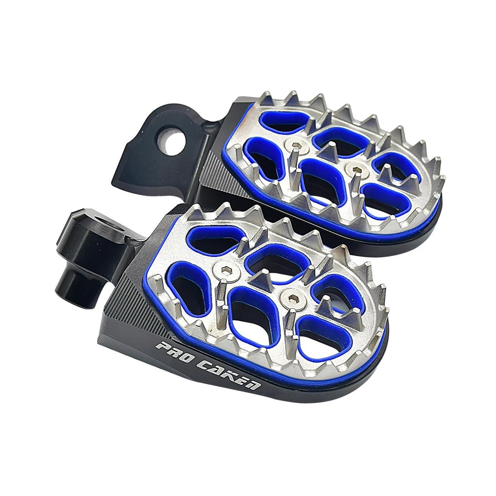 Motorrad CNC Fuß Peg Pedal Fußstütze Für Ya*ma&ha YZ 65 85 125 250 YZ250F YZ450F YZ125X YZ250X YZ250FX YZ450FX WR250F WR450F R(Black3) von LBLIRESP