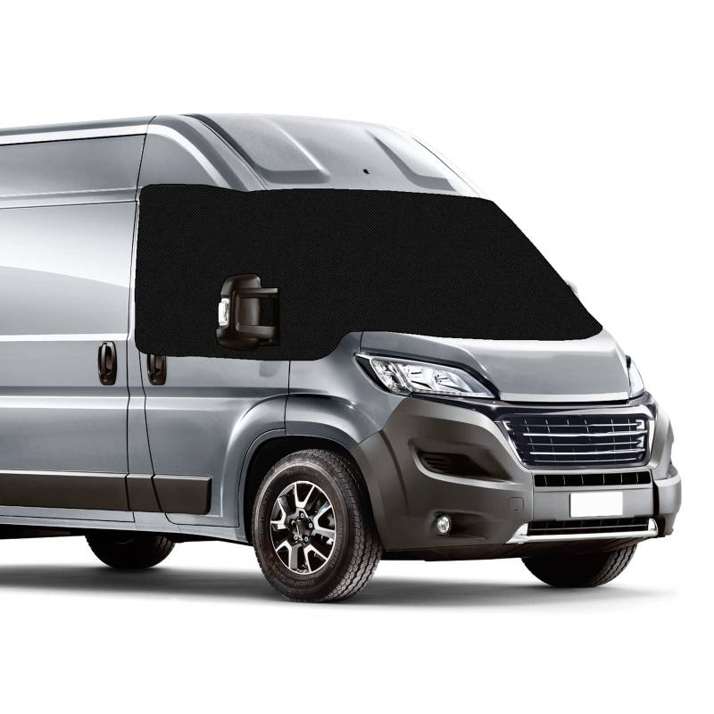 LC-AUTO Windschutzscheibenabdeckung Frontscheibe Wrap Abdeckung Ersatz für Fiat Ducato Oxford Sonnenschutz Wasserdicht Wetterfest Camping Schnee Abdeckung Anti-Frost von LC-AUTO