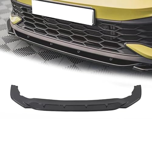 Auto Frontlippe Frontspoiler für Golf8 CS V1 GTI/Rline, Frontstoßstange Splitter Lip Diffusor Frontspoiler Protector Kits von LCGAF