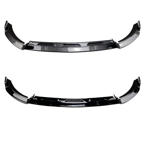Auto Frontlippe Frontspoiler für Mercedes-Benz GLE-Class W167 C167 GLE350 GLE450 GLE53 AMG, Frontstoßstange Splitter Lip Diffusor Frontspoiler Protector Kits,A/Black von LCGAF