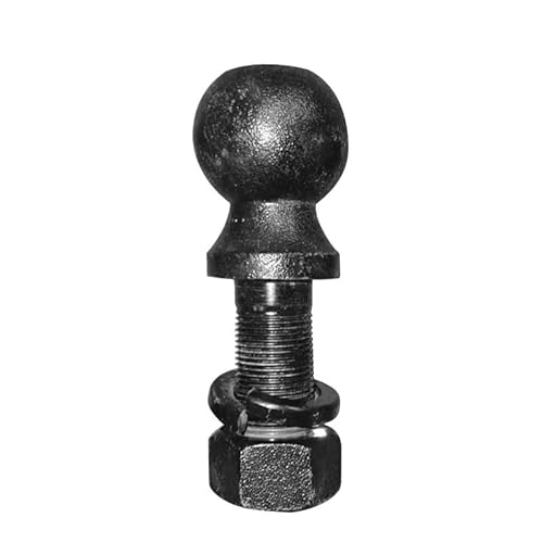 Anhängerschloss Hitch Mount Tow Ball 2 Zoll Schaft Dia Kapazität 5000Lbs Kupplung Anhänger Teile RV Camper Caravan Zubehör Anhängerkupplungskugel von LCQSYE