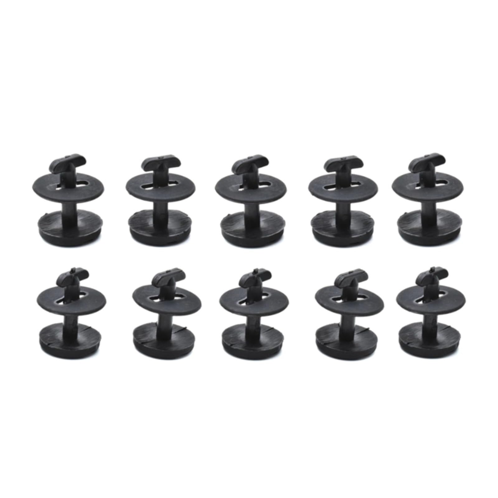 Autofußmatten-Set 4/10Pcs Auto Teppich Boden Matte Clip Verschluss Schellen Fixierer Twist Lock 82119410191 Für BMW E36 E46 E38 E39 Serie Antirutschmatte Auto(10Pcs) von LCQSYE