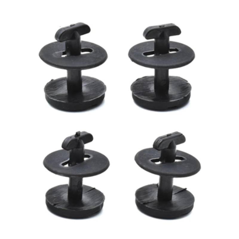 Autofußmatten-Set 4/10Pcs Auto Teppich Boden Matte Clip Verschluss Schellen Fixierer Twist Lock 82119410191 Für BMW E36 E46 E38 E39 Serie Antirutschmatte Auto(4Pcs) von LCQSYE